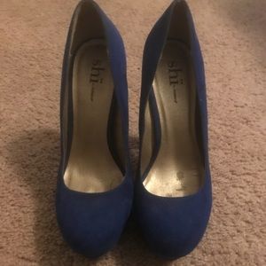 Royal Blue Heels